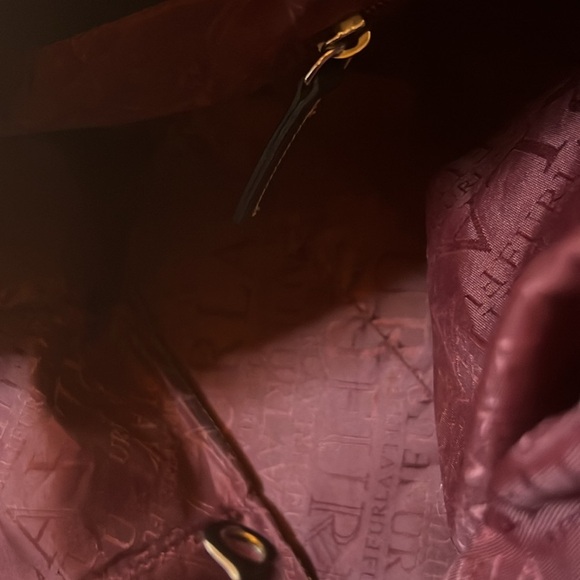 Furla pebbled leather hobo tote bag, black - Picture 4 of 4